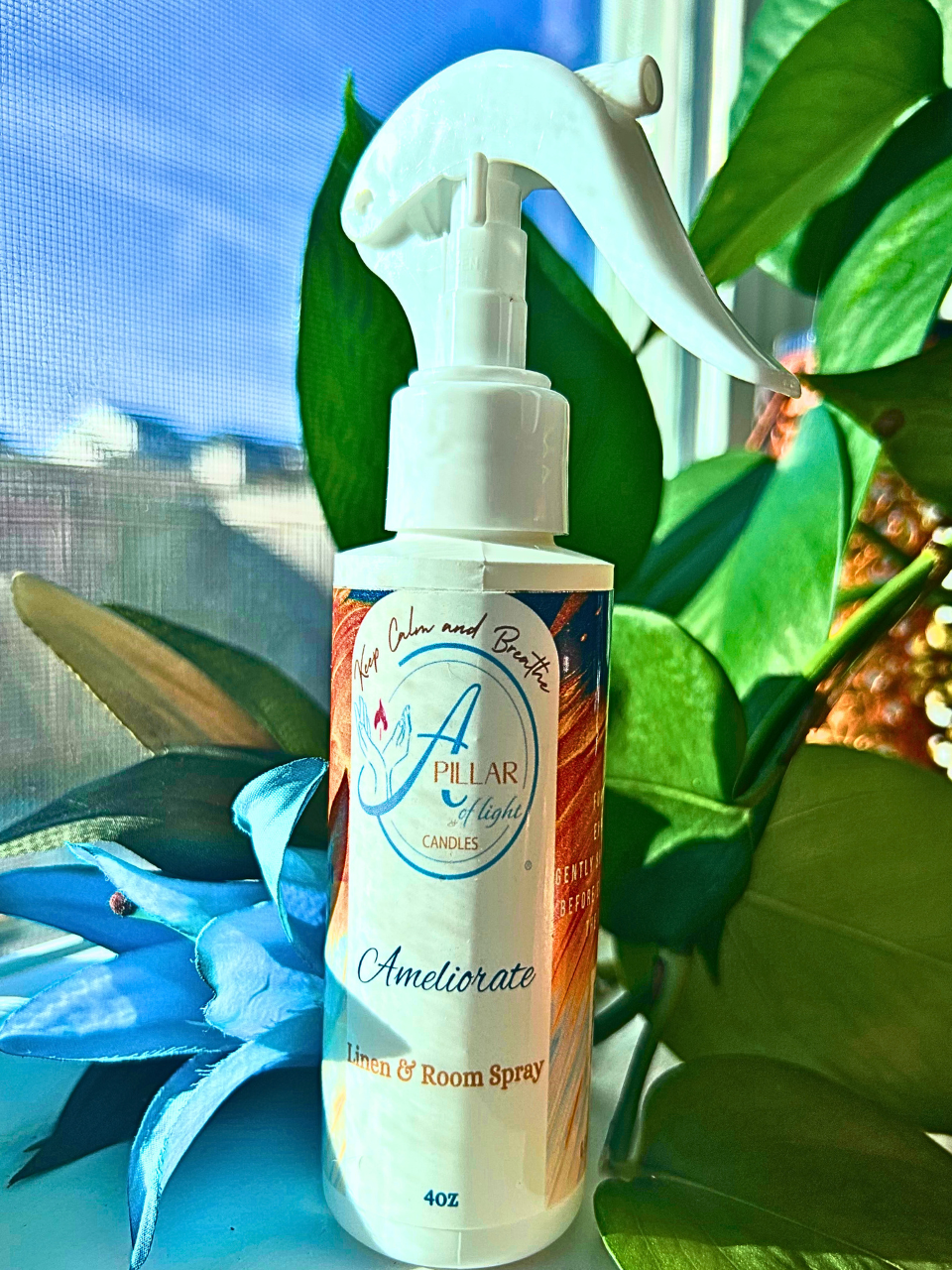 Ocean Marine Freshener - cool invigorating room and linen spray with violet, musk , cotton blossom oceanic freshness given a oceanic waves